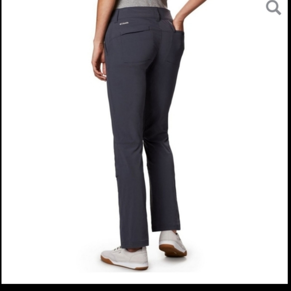 Columbia Pants Hiking Travel UPF Water Stain Resistant Saturday Trail sz 12 - Picture 2 of 12